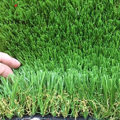 ল্যান্ডস্কেপিং গার্ডেন পোষা কৃত্রিম ঘাস 20mm UV প্রতিরোধের